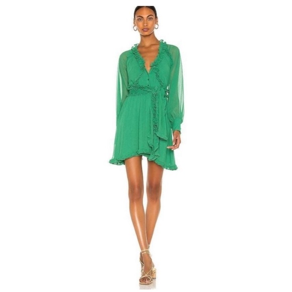 Alexis Suzette Long Sleeve Ruffle Dress - Picture 6 of 10